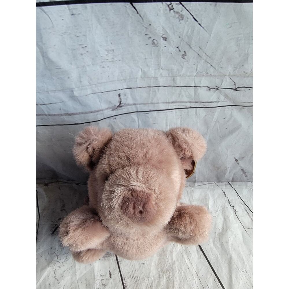 Vintage 1990 Anna Club Plush Pig Puppet 11" Stuffed Animal